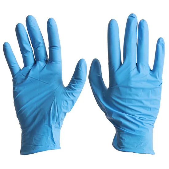 9inch Blue/White/Black Beauty Salon Special /Food/Pharmaceutical Wholesale Disposable Latex Vinyl Safety Examination Protective PVC Rubbe Nitrile Gloves