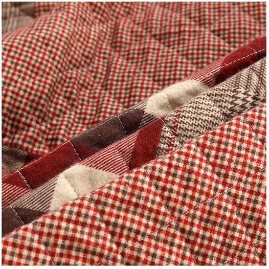 Coperta elettrica calda e morbida in flanella dal nuovo design per l'inverno
