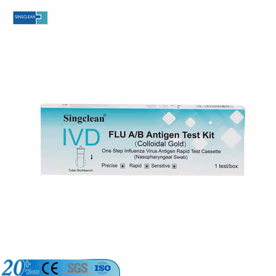 Test rapido dell'antigene dell'oro colloidale-19 per apparecchiature mediche domestiche