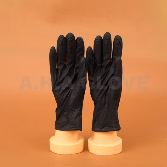 Guanti di sicurezza chirurgici/medici/esami FDA 510K En455 ASTM.  Guanti da visita non medici monouso in vinile/lattice/nitrile per uso alimentare all'ingrosso