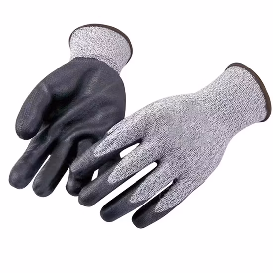 Guanti resistenti all'abrasione, antiscivolo, dalla vestibilità comoda, estremamente durevoli e resistenti al taglio con rivestimento in nitrile